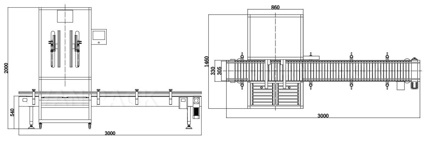 weighing filling machine(5)