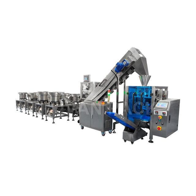 JP-320 Automatic Multi-vibrator Hardware Packing Machine