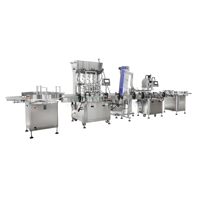 Automatic Bottle Filling Capping Machine