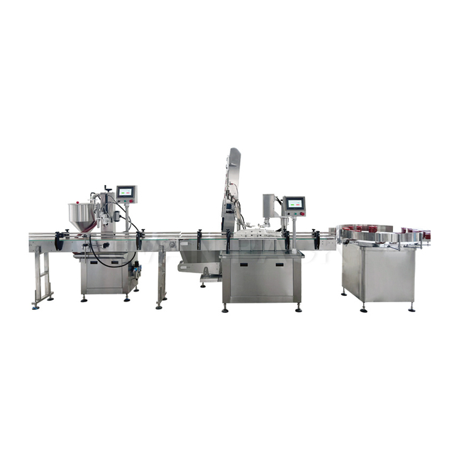 ZT-30&HC-50 Automatic Rotary Pump Filling and Capping Machine