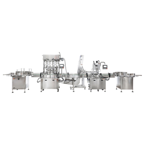 Automatic Bottle Filling Capping Machine