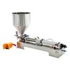 G1WGD Semi Automatic Horizontal Shampoo Cream Ketchup Cosmetic Oil Jam Lotion Honey Food Paste Filling Machine