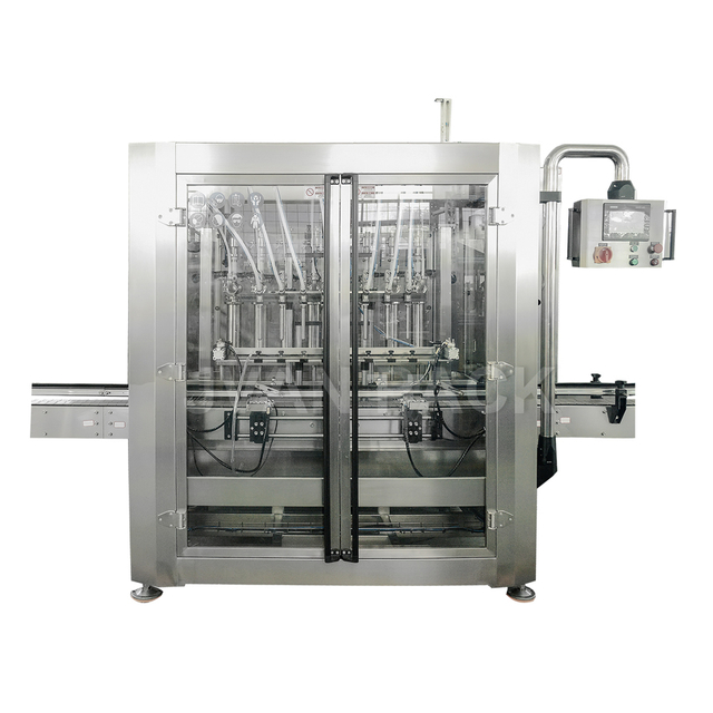 GT8T-8G(R) Automatic 8 Head Paste Bottle Filling Machine