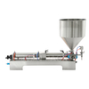 G1WGD Semi Automatic Horizontal Shampoo Cream Ketchup Cosmetic Oil Jam Lotion Honey Food Paste Filling Machine