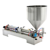 G1WGD Semi Automatic Horizontal Shampoo Cream Ketchup Cosmetic Oil Jam Lotion Honey Food Paste Filling Machine