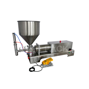 G1WGD Semi Automatic Horizontal Jam Sauce Ketchup Mayonnaise Honey Paste Filling Machine