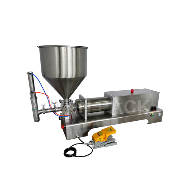 G1WGD Semi Automatic Horizontal Jam Sauce Ketchup Mayonnaise Honey Paste Filling Machine